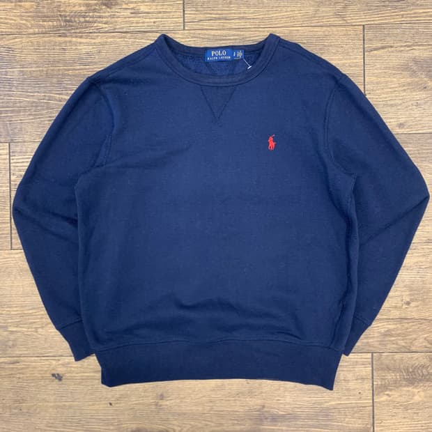 폴로 랄프로렌 네이비 맨투맨 S