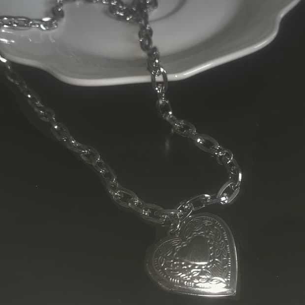 스젠 Briden Heart Chain Necklace 하트목걸이 팬던트