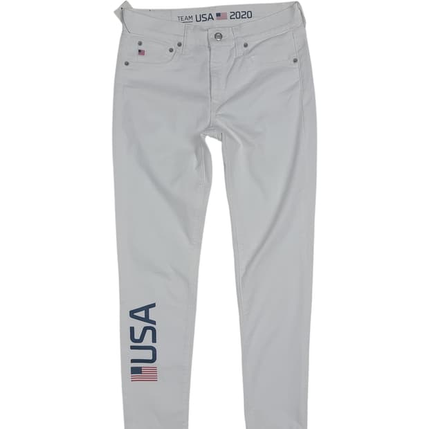 폴로 랄프로렌 x TEAM USA 2020 올림픽 White jeans
