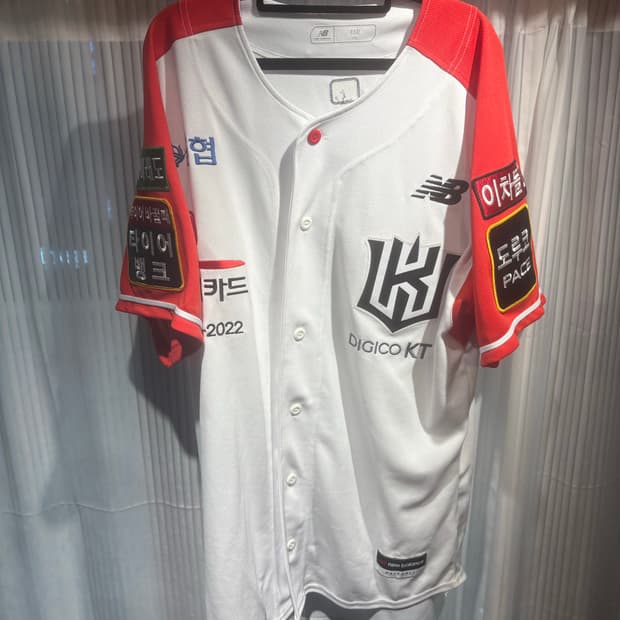 KT위즈 뉴발란스 2022 BC카드 유니폼