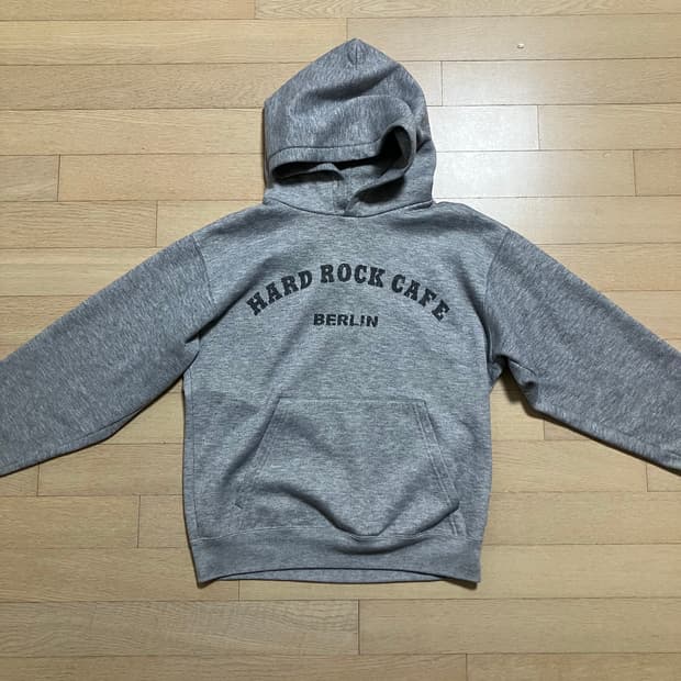 하드록 카페 베를린 빈티지 후드 스웻