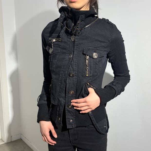 d.i.a. 디아 아카이브 Y2k 레이어드 자켓