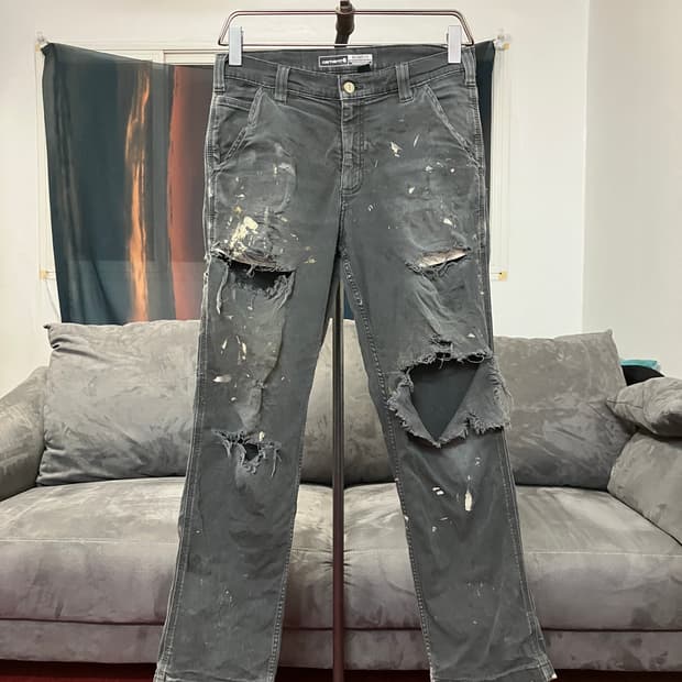 빈티지 칼하트 카펜터 팬츠