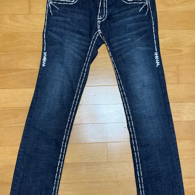 라구나비치 스티치 데님팬츠 27