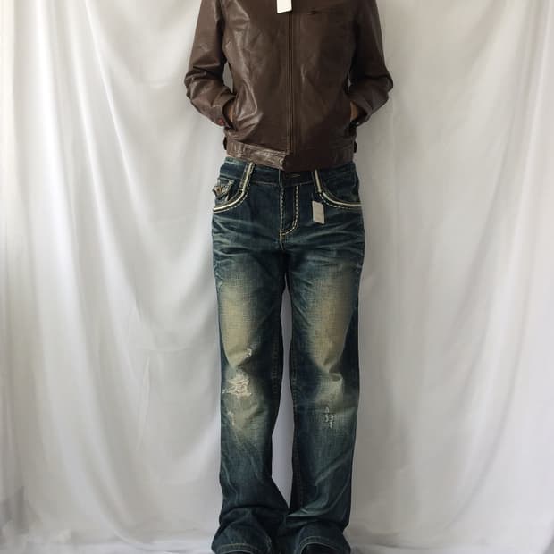 High neck pig leather jacket