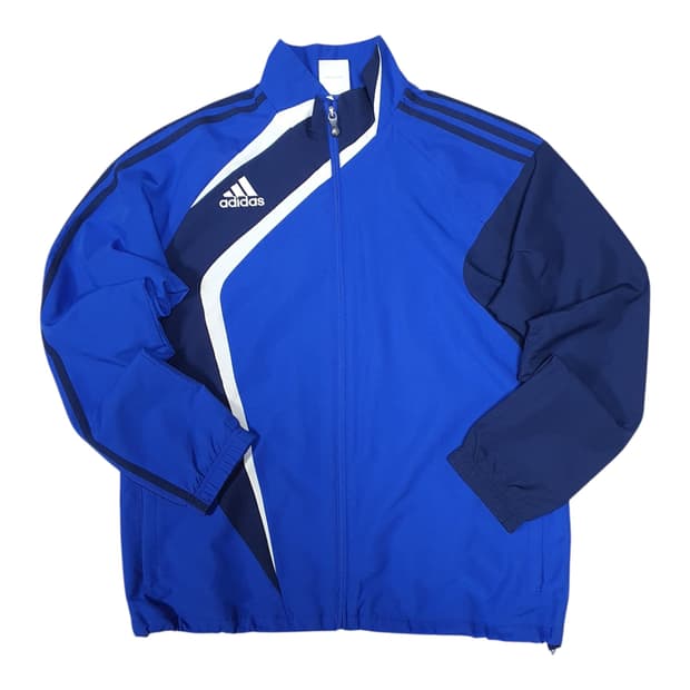 ✨ (바배) 아디다스 블루 배색 트랙탑 져지 