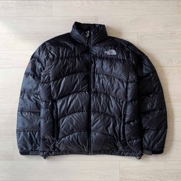 노스페이스 써밋 다운 패딩 블랙