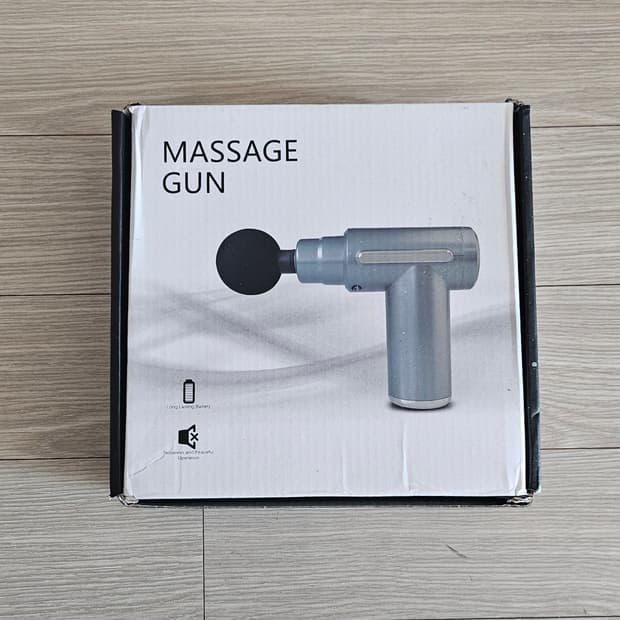 마사지건 Massage Gun — 거의 새상품 / 작동영상 있음
