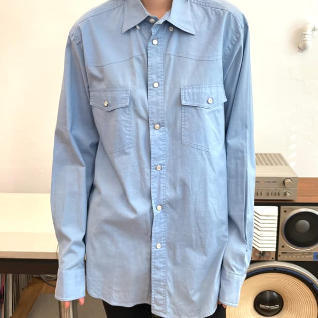 [M] 제냐 스포츠 웨스턴 셔츠