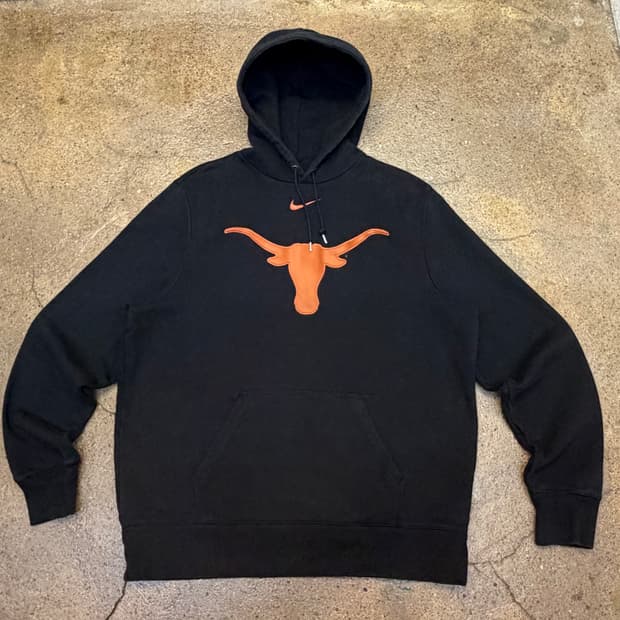 USA 미국 빈티지 나이키 텍사스 롱혼스 후드티