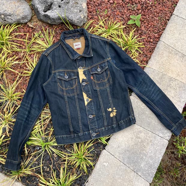 수퍼드라이 슈퍼드라이 빈티지 데님 자켓 청자켓