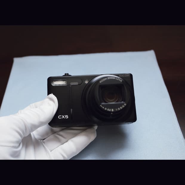 레어<준민트급> <소프트포커스> 리코 cx5 블랙 빈티지 디카