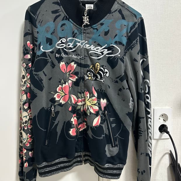 에드하디 프린팅 집업