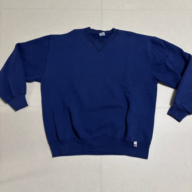 Usa 90s 러셀 애슬레틱 스웻셔츠 네이비 XL