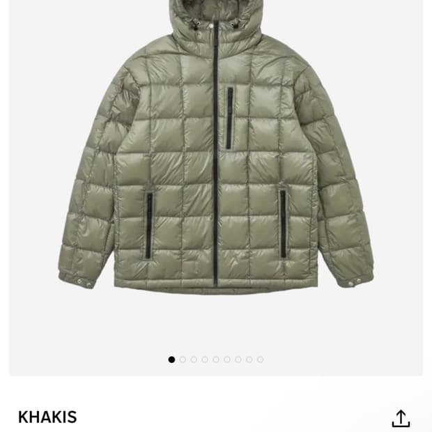 카키스 캠퍼 더운 자켓