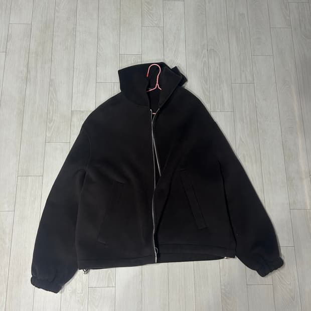 자라 브라운 후드집업