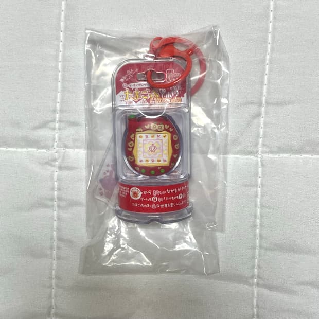 다마고치 커스텀 키링 사과 메메치 새상품