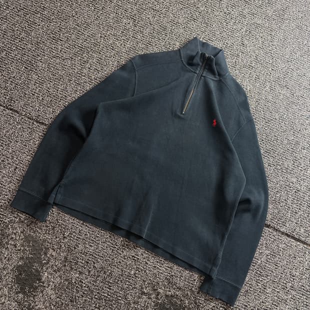 폴로 랄프로렌 포니로고 반집업 스웨터 3409