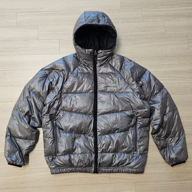 L 100~105 골스튜디오 라이트 다운 자켓 패딩 그레이 덕 80:20