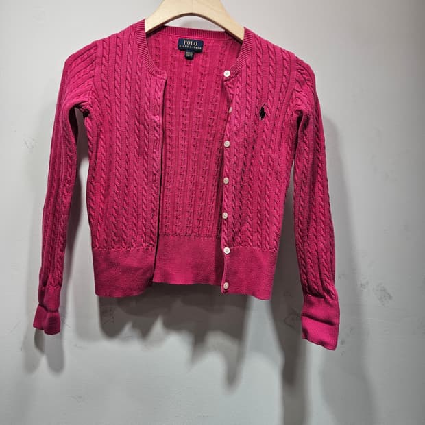 폴로랄프로렌 키즈 여아 케이트 니트 가디건 