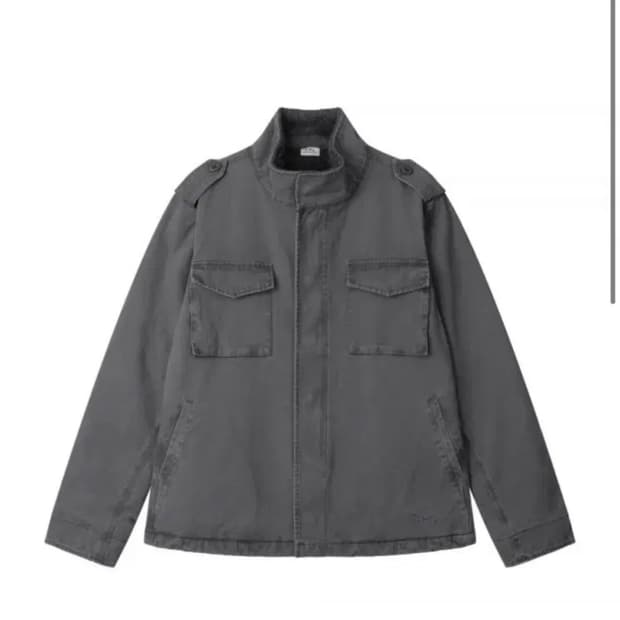 어스지구 필드자켓 차콜
