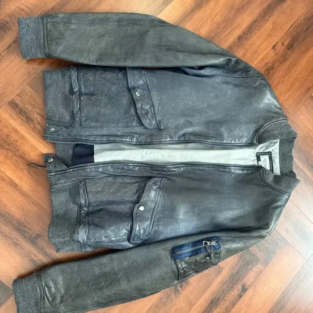 코오롱 시리즈 포데로사 가죽자켓 팝니다