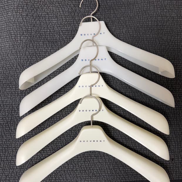 도큐먼트 옷걸이 5개