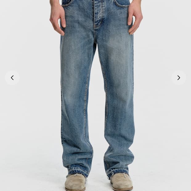 구매))서피스 에디션 torn straight 데님 m