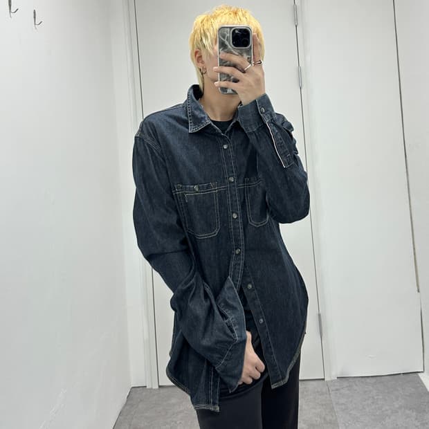 Calvin Klein Jeans snap button shirts