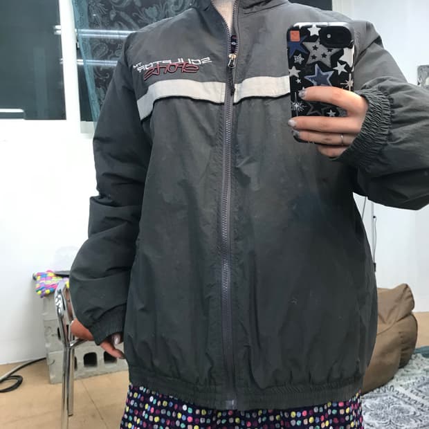 스컬프터 바람막이 점퍼