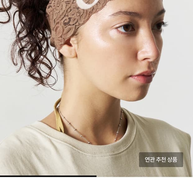 오들리워크샵 레이스헤어밴드