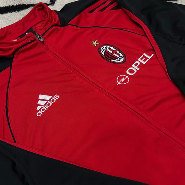 [실측XL]아디다스 05-06 AC밀란 져지/구멍