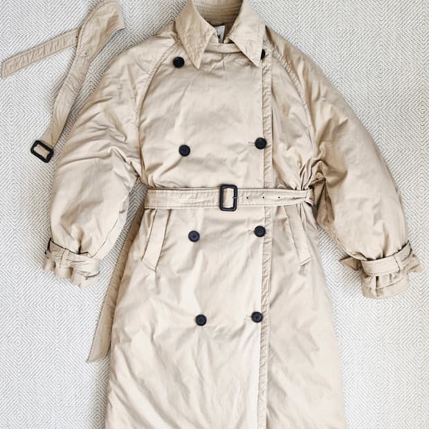 제인송 구스다운 트렌치 코트 55