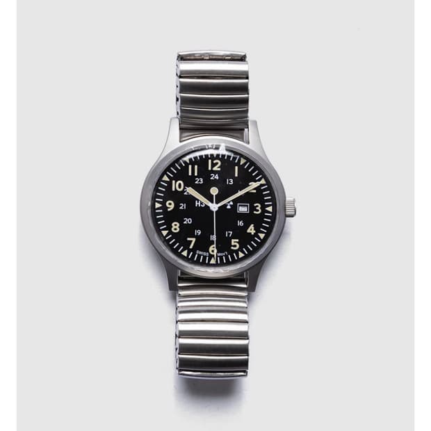 NAVAL WATCH (steel strap)