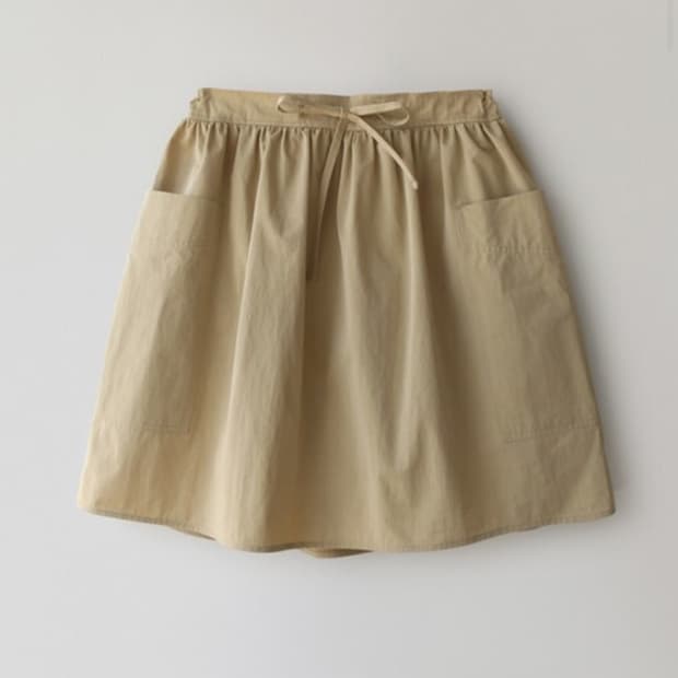 낫띵리튼 casali 스커트 베이지