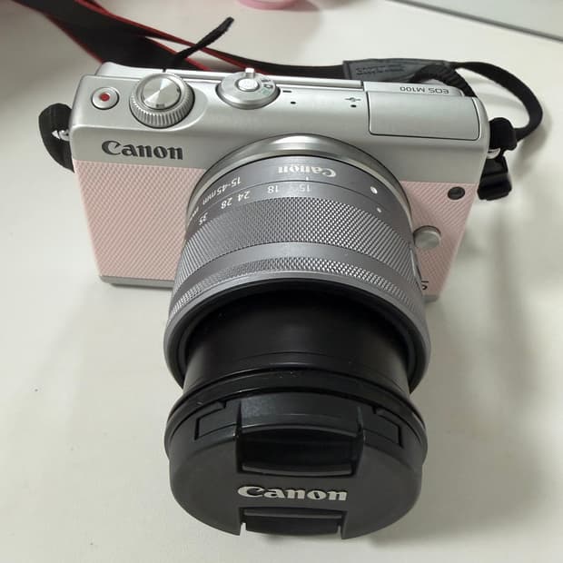 캐논 eosm100 핑크