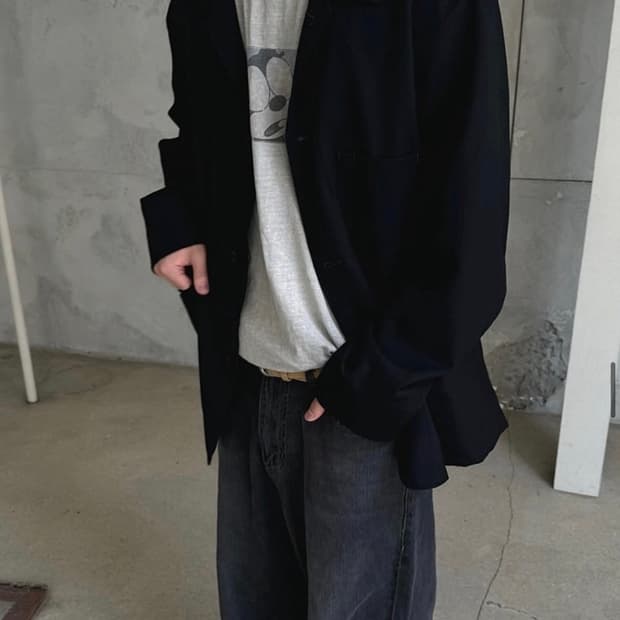 [4] 폴리테루 울 초어 블랙