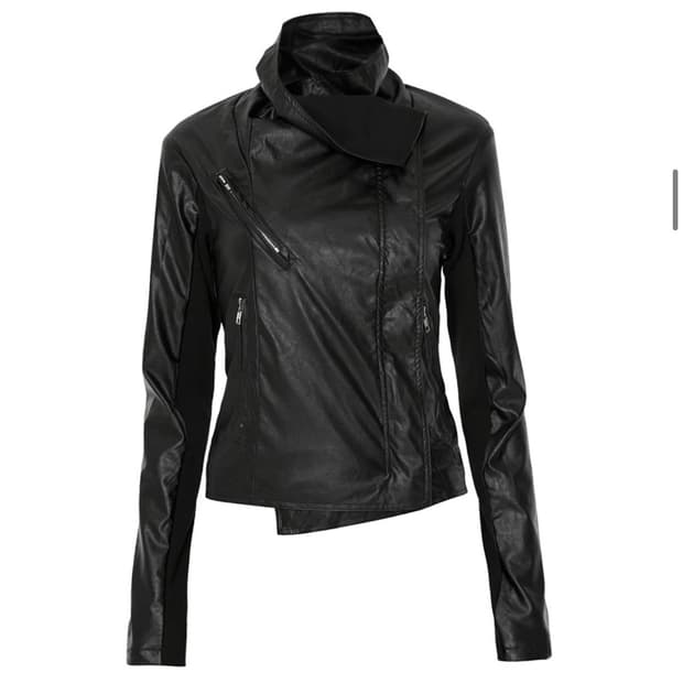 플레어업 레더 바이커 자켓 /사이즈 1