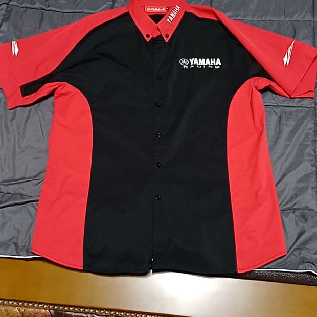 야마하 레이싱 냉감반팔셔츠 105 가슴57 기장75