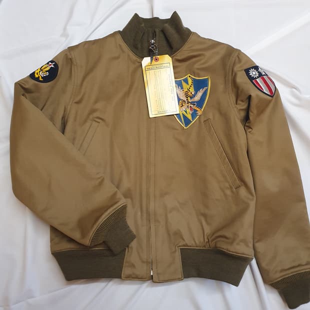 (L)리얼맥코이 탱커 자켓 / 플라잉 타이거스