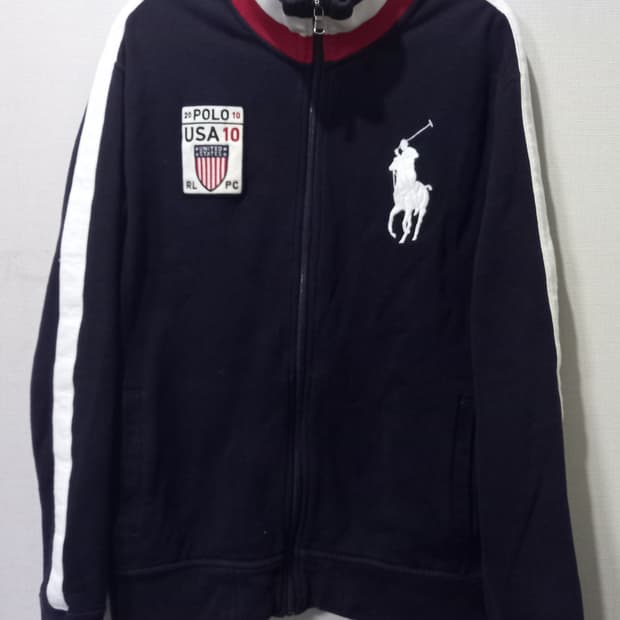 폴로 POLO 빅포니 USA 성조기 집업 100/L