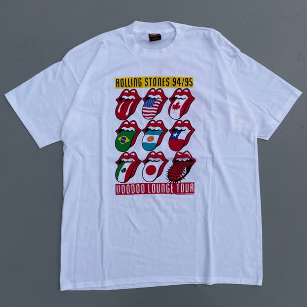 90s VooDoo Lounge Tour Hot Lips T-shirt