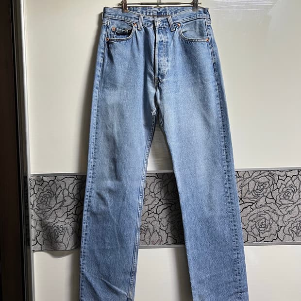 빈티지 리바이스 Made UK 데님 팬츠