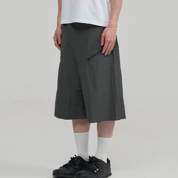 주앙옴므 나일론 버뮤다 팬츠 차콜 L사이즈 