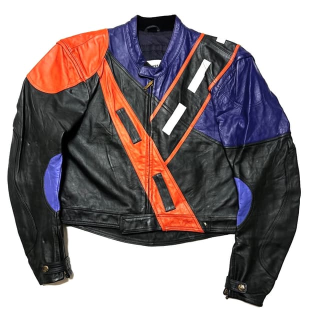 BMW - 80s 바이크 레더 자켓