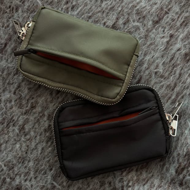 MA-1 wallet (khaki/black) / 항공 지갑