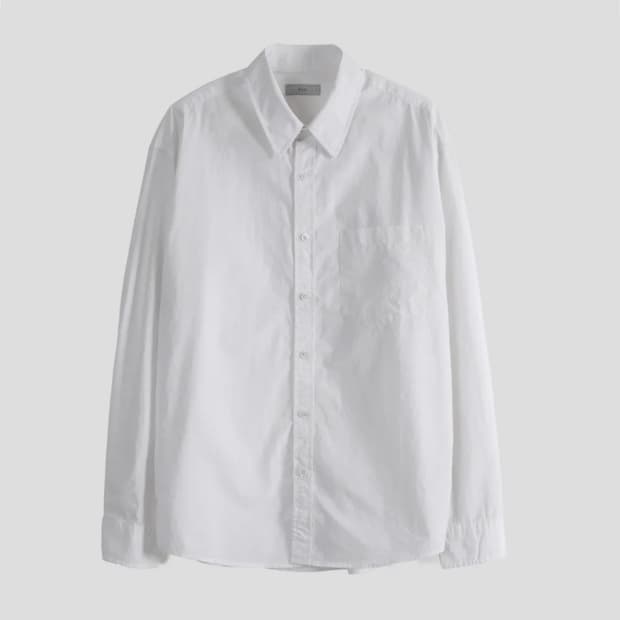 (L) 애습 스테디 셔츠 - 퓨어 화이트