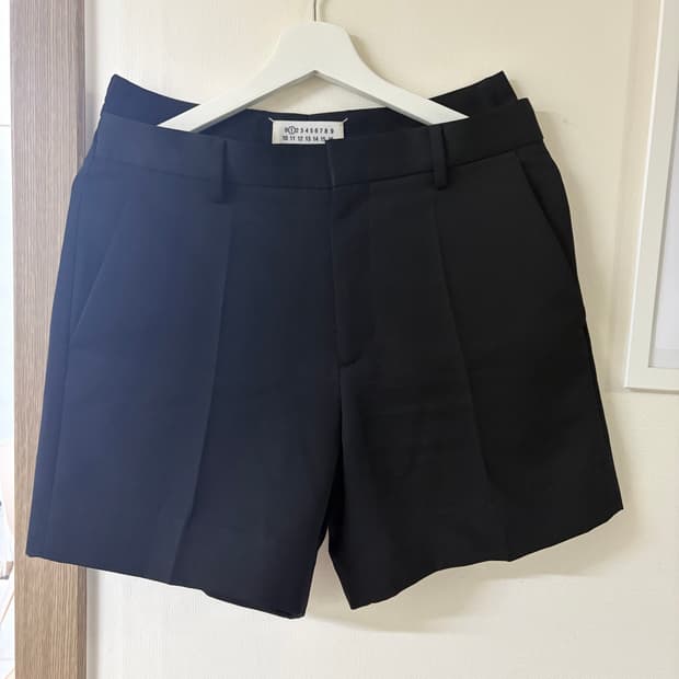 마르지엘라 블랙 팬츠