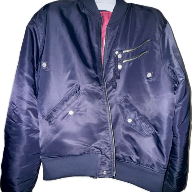 더바이닐하우스 리버시블 MA-1 자켓