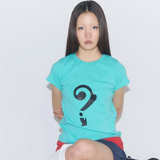 Lye Lye Symbol Printing Tee - Mint 